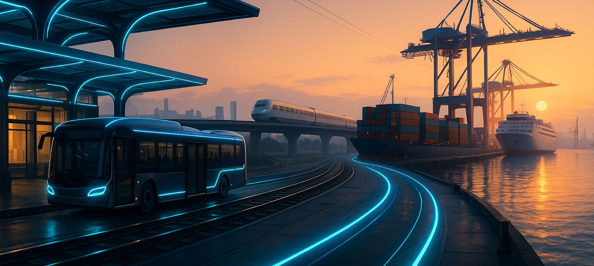 Transport Infrastructure Energy Banner