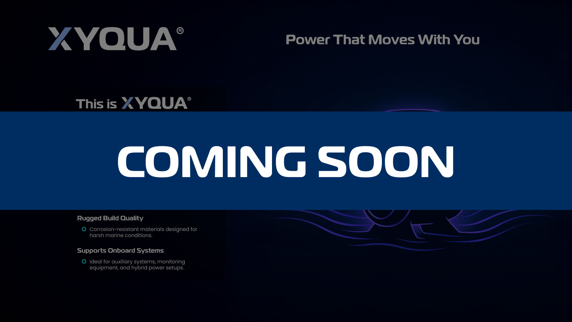 XYQUA Specification Sheet Cover
