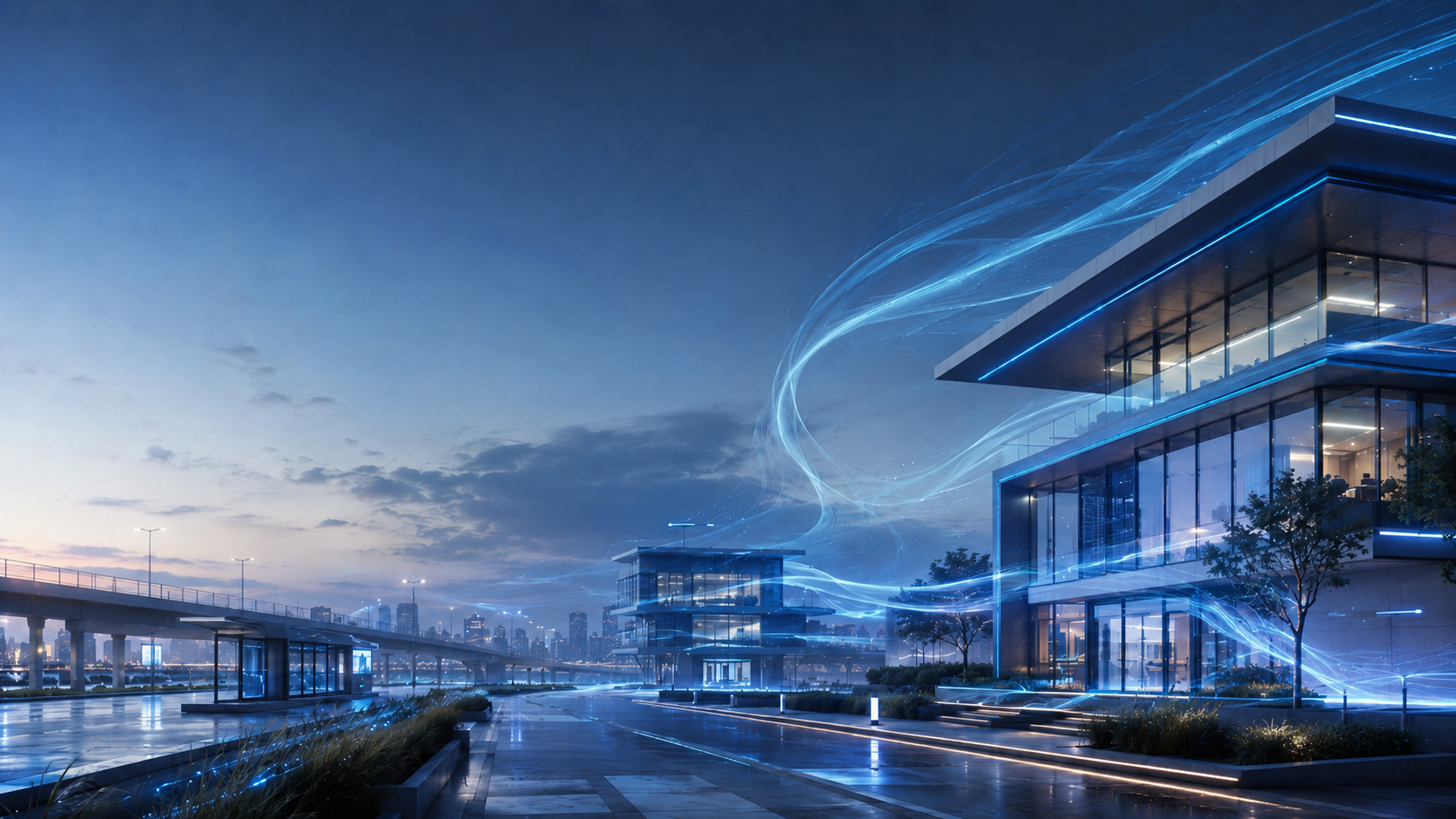 Edge Wind Tech airflow around a modern building